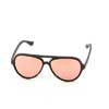  Ray-Ban Cats 5000 RB4125-601S-Z2 Matte Black | Brown Mirror Pink