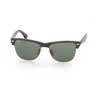   Ray-Ban Oversized Clubmaster RB4175-877 Black/Arista/Natural Green (G-15XLT)