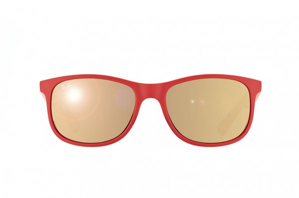   Ray-Ban Andy RB4202-6155-5A Red| Arista Mirrored
