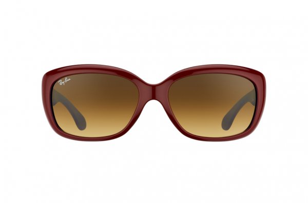   Ray-Ban Jackie Ohh RB4101-6038-85 Opal Violet Top Red | Brown Gradient