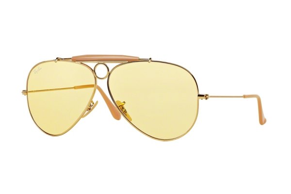   Ray-Ban Shooter Ambermatic RB3138-001-4A Arista | Ambermatic