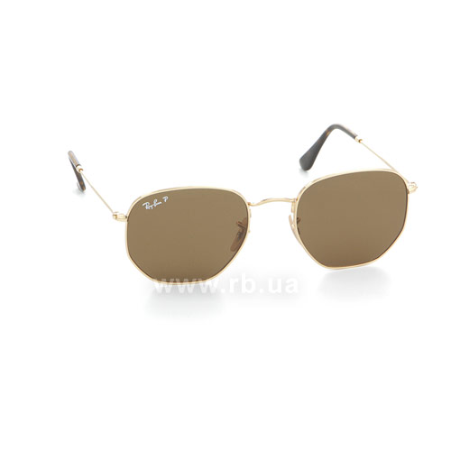 RB3548N 001/57 | Солнцезащитные очки Ray-Ban Hexagonal Flat Lenses