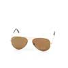 Sunglasses Ray-Ban Aviator Large Metal RB3025-001-57 Arista/Natural Brown Polarized