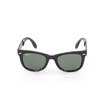 Sunglasses Ray-Ban Folding Wayfarer RB4105-601-58 Black / Natural Green Polarized