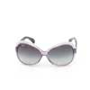   Ray-Ban Highstreet RB4127-741-8G Violet/Violet Transparent | Gradient Gray
