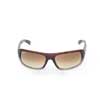   Ray-Ban Highstreet RB4166-824-51 Transparent Brown | Faded Brown