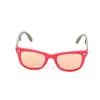   Ray-Ban Folding Wayfarer RB4105-6050-Z2 Matte Red | Brown Mirror Pink