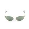   Ray-Ban Bausch and Lomb Sidestreet Mondo RBBL-SSMONDO-003 Silver | Natural Green (G-15XLT)