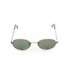   Ray-Ban Bausch and Lomb Oval RBBL-W0969 Antique Bronze | Natural Green (G-15XLT)