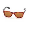 Sunglasses Ray-Ban Original Wayfarer Fleck Asian Fit RB2140F-1161 Brown / Red | Natural Brown (B-15XLT)