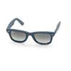 Sunglasses Ray-Ban Original Wayfarer Leather RB2140QM-1168-71 Blue | Grey Gradient