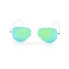   Ray-Ban Aviator LightRay II RB4211-646-3R Matte Transparent | Green Mirror