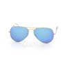 Sunglasses Ray-Ban Aviator Flash Lenses RB3025-112-17 Matte Gold | Blue Mirror