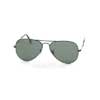Сонцезахисні окуляри Ray-Ban Aviator Large Metal RB3025-W3361 Black | Natural Green Polarized