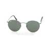 Sunglasses Ray-Ban Round Metal RB3447-029 Matte Gunmetal | Natural Green (G-15 XLT)