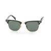 Sunglasses Ray-Ban Aluminium Clubmaster RB3507-136-N5 Matt Black | Neophan Polar Green P3 Plus