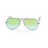 Сонцезахисні окуляри Ray-Ban Aviator Flash Lenses RB3025-002-4J Black | Green Gradient Mirror