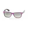Sunglasses Ray-Ban New Wayfarer Color Mix RB2132-873-32 Cyclamen/Black/Gradient Grey