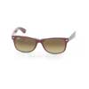 Sunglasses Ray-Ban New Wayfarer Color Mix RB2132-6054-85 Aubergine On Crystal | Brown Faded Yellow