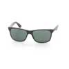 Sunglasses Ray-Ban Highstreet RB4181-6130 Black on Transparent | Grey/Green 