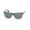   Ray-Ban Highstreet RB4181-6130 Black on Transparent | Grey/Green 