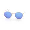 Sunglasses Ray-Ban Round Folding II RB3532-001-68 Arista / Dark Blue Mirror
