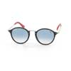 Sunglasses Ray-Ban Scuderia Ferrari Collection RB2447NM-F601-3F Black / Silver | Gradient Light Blue