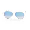 Sunglasses Ray-Ban Aviator Flash Lenses RB3025-019-8B Matte Silver | Violet Mirror Gradient