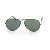 Sunglasses Ray-Ban Aviator Large Metal II RB3026-L2821 Black/Natural Green (G-15XLT)