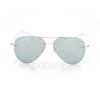   Ray-Ban Aviator LightRay RB8058-003-30 Silver/Light Grey | Silver Mirror