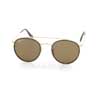   Ray-Ban Round Double Bridge RB3647N-001-57 Arista / Dark Brown | Brown Polarized