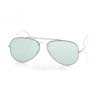   Ray-Ban Blaze Aviator RB3584N-9051-30 Silver | Silver Mirror