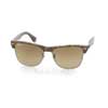   Ray-Ban Oversized Clubmaster RB4175-878-M2 Matte Havana/Gunmetal | Brown Gradient Polarized