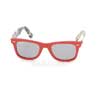 Sunglasses Ray-Ban Original Wayfarer Pop RB2140-1243-P2 Red / Havana Milk | Grey Polarized