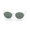   Ray-Ban Beat RB3594-9116-71 Silver| Green / Grey 