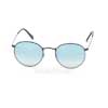 Сонцезахисні окуляри Ray-Ban Round Metal Flash Lenses RB3447-002-4O Black | Blue Gradient Mirror