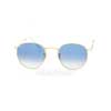 Сонцезахисні окуляри Ray-Ban Round Metal Flat Lenses RB3447N-001-3F Arista | Gradient Light Blue