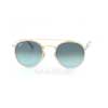   Ray-Ban Round Double Bridge RB3647N-9123-3M Arista | Blue Gradient