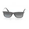   Ray-Ban New Wayfarer LightRay RB4318-606-T3 Transparent Dark Brown | Gradient Grey Polarized