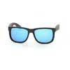 Sunglasses Ray-Ban Justin RB4165-622-55 Rubber Black | APX Blue  Mirror