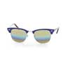Sunglasses Ray-Ban Clubmaster RB3016-1223-C4 Blue/Silver | Orange Rainbow Mirror