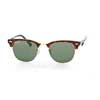 Sunglasses Ray-Ban Clubmaster RB3016-990-58 Havana/Arista | Polarized Natural Green