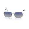 Солнцезащитные очки Ray-Ban Rectangle RB1969-9149-78 Silver | Blue Gradient Polarized