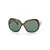 Sunglasses Ray-Ban Jackie Ohh II RB4098-710-71 Shiny Avana/APX Grey/Green