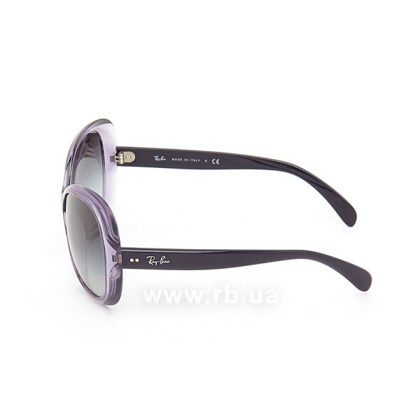   Ray-Ban Highstreet RB4127-741-8G Violet/Violet Transparent | Gradient Gray,  
