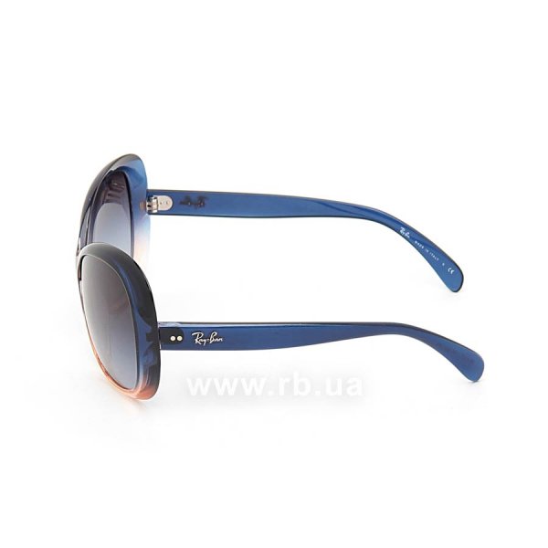   Ray-Ban Highstreet RB4127-785-8G Blue Faded Orange | Poly Gradient Grey,  