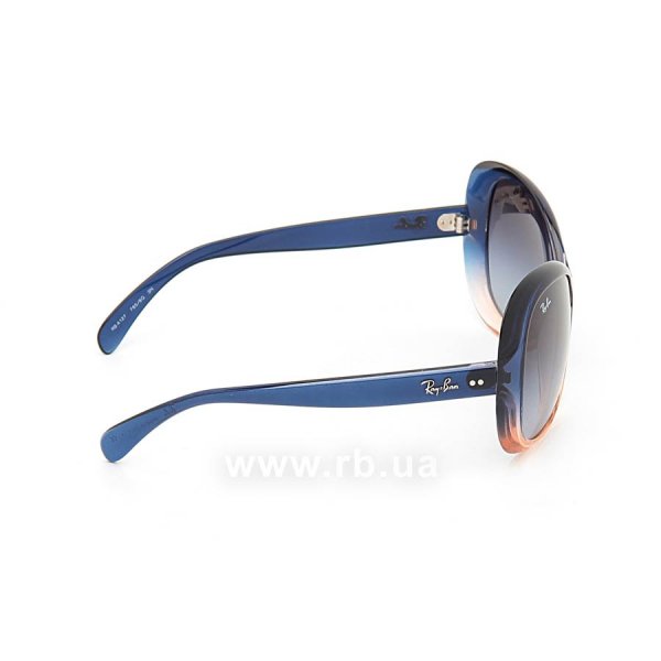   Ray-Ban Highstreet RB4127-785-8G Blue Faded Orange | Poly Gradient Grey,  