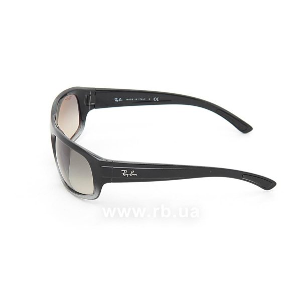   Ray-Ban Highstreet RB4166-842-32 Transparent Grey | Gradient Grey,  