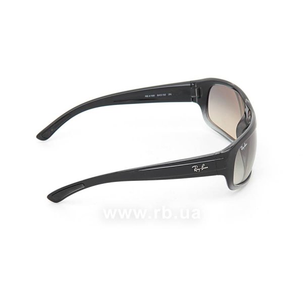   Ray-Ban Highstreet RB4166-842-32 Transparent Grey | Gradient Grey,  