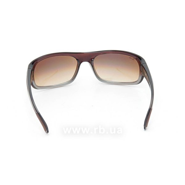   Ray-Ban Highstreet RB4166-824-51 Transparent Brown | Faded Brown,  